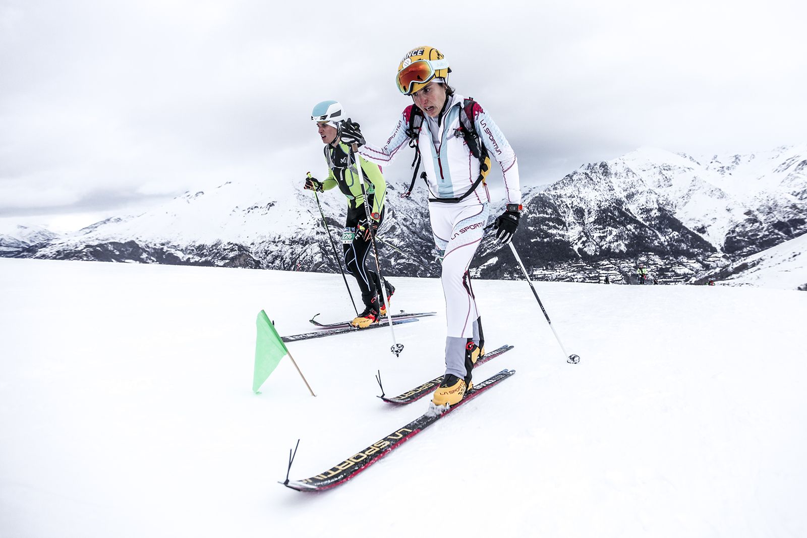 Maite Maiora y Antonio Alcalde ganadores de la Cronoescalada de Panticosa.