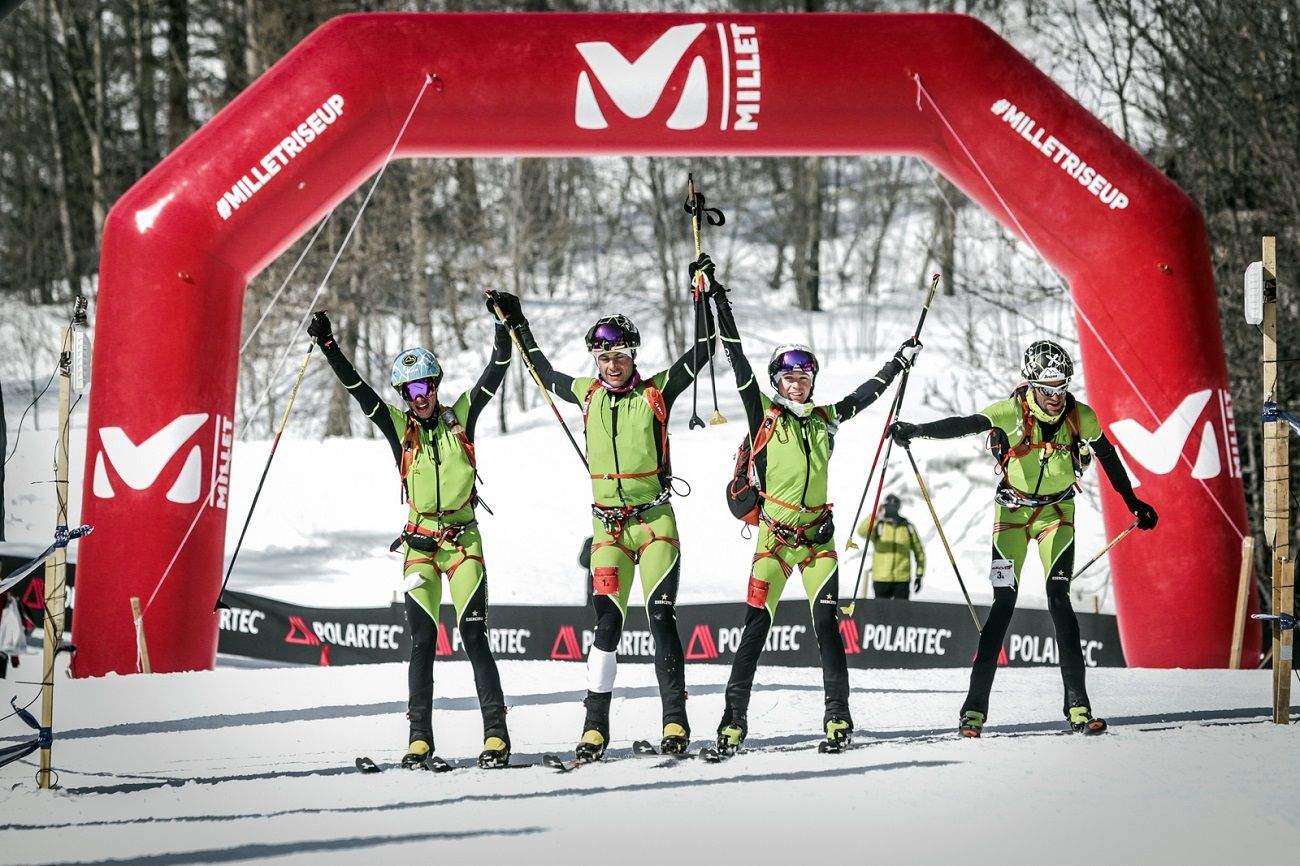 Michele Boscacci - Davide Magnini y Axelle Mollaret - Jennifer Fiechter se llevan a casa el Tour de Rutor