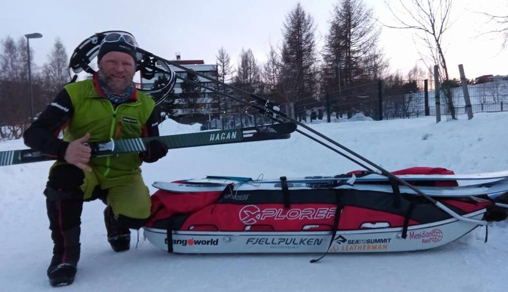 De la Rosa finiquita la Lapland Extreme Challenge batiendo todos los récords... De la Rosa finiquita la Lapland Extreme Challenge batiendo todos los récords...