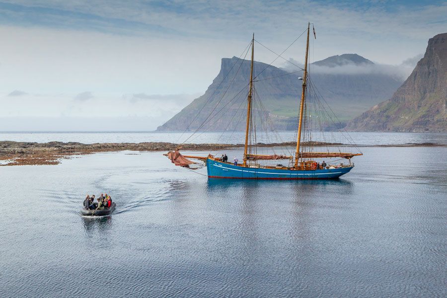 Trekking y navegación en las Islas Feroe