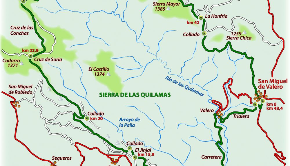 Mapa de la ruta