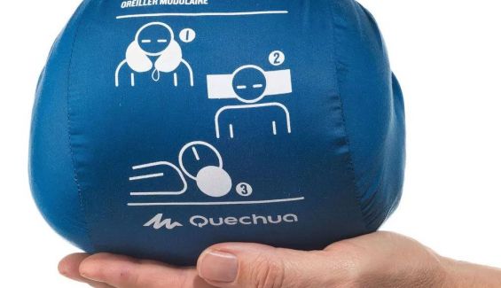 almohada camping