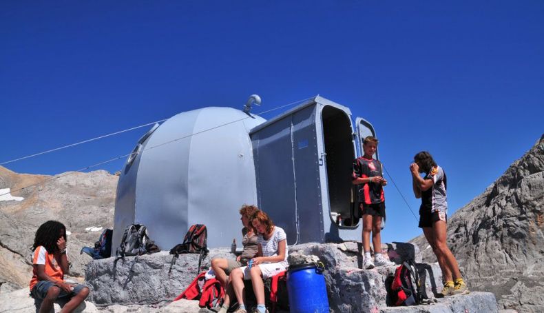 El refugio de Cabaña Verónica