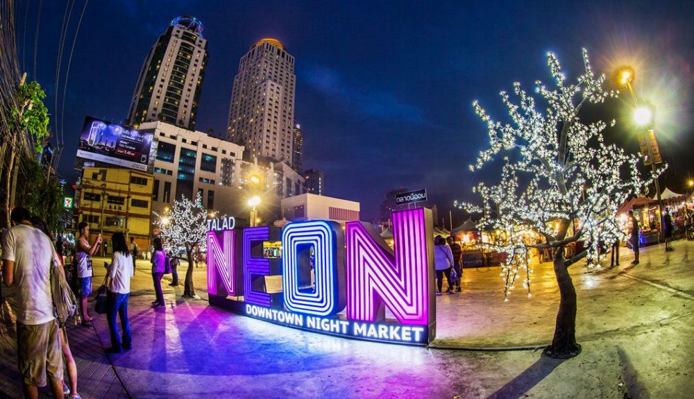 Neon Market de Bangkok