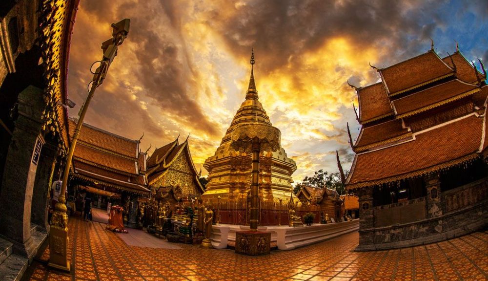 Templo Wat Phra That en Chiang Mai 