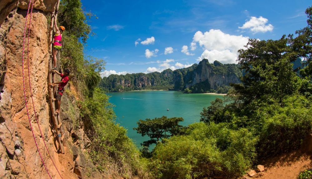 Tailandia Escalada Playa Railay 