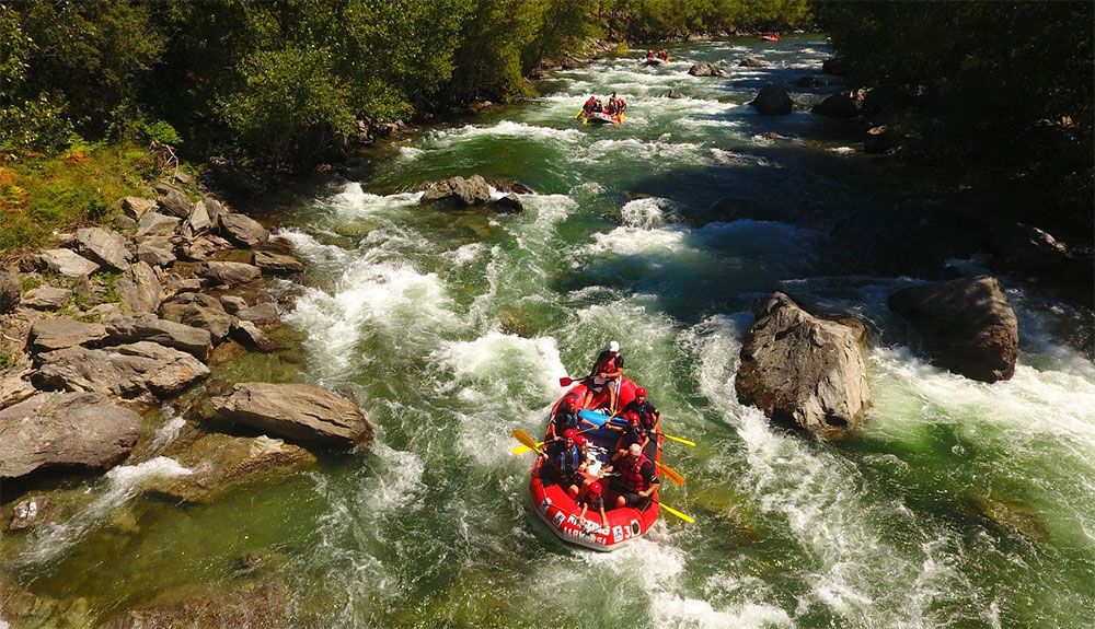 Rafting en el Noguera Pallaresa