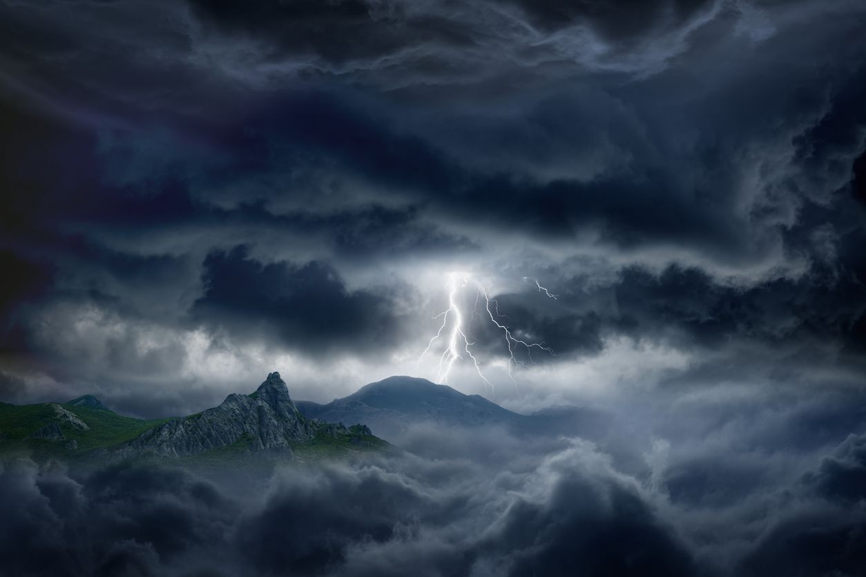 Tormenta con aparato eléctrico Tormenta con aparato eléctrico