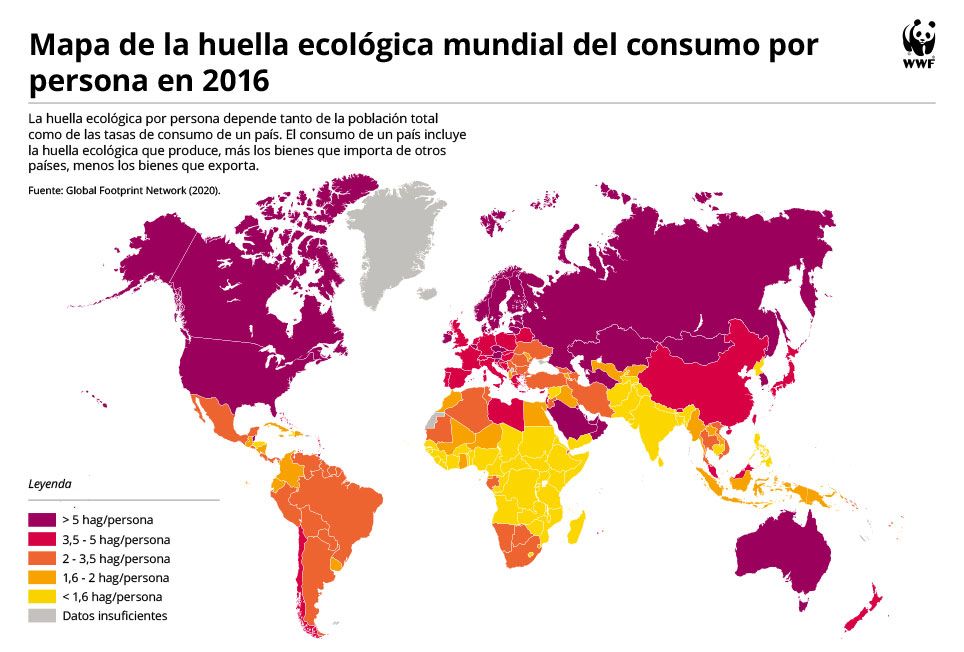 Mapa Huella Ecologica