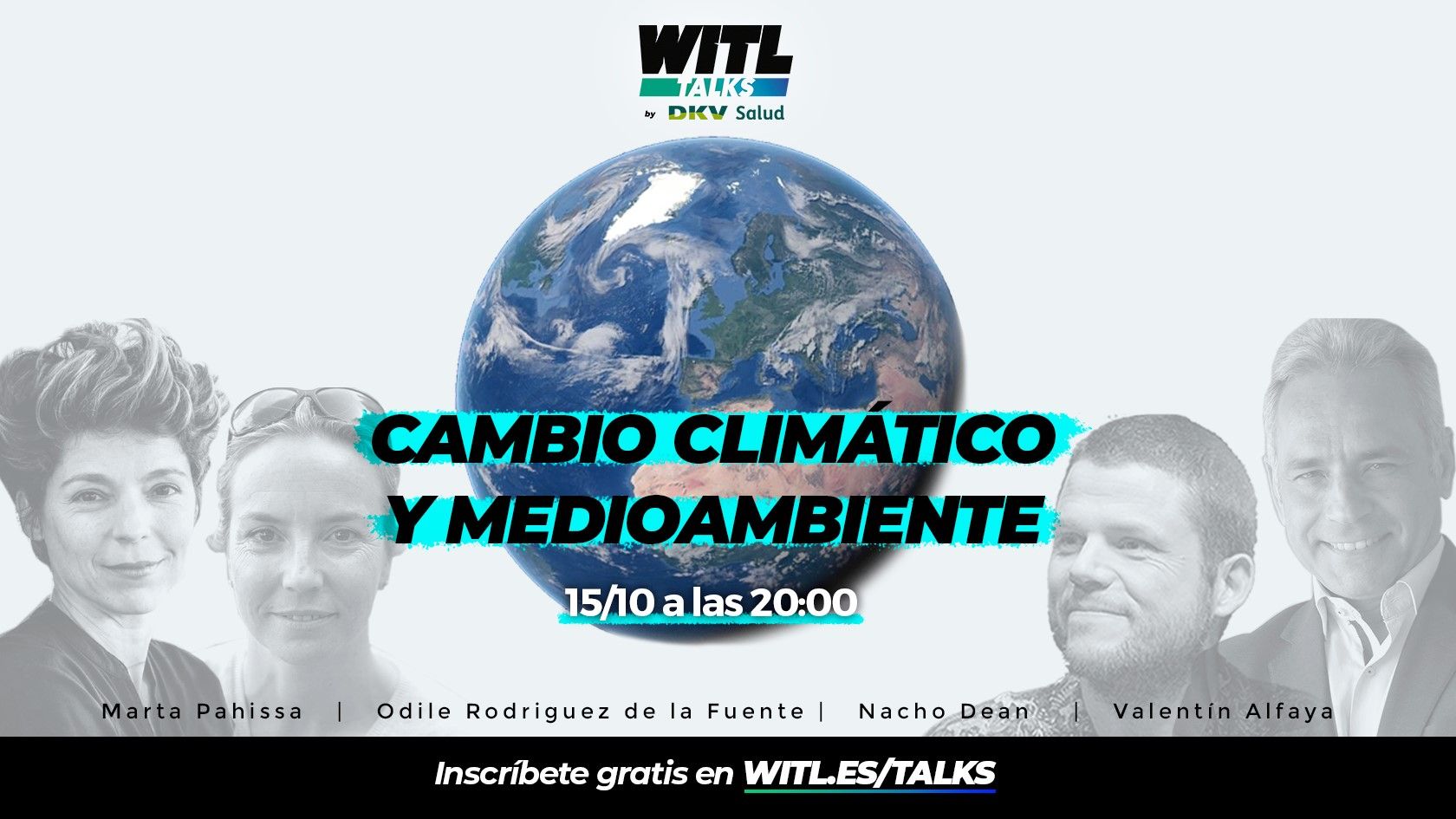 Las charlas WITL analizan las consecuencias ecológicas, económicas, ambientales y sanitarias que está teniendo el cambio climático en nuestro planeta. Las charlas WITL analizan las consecuencias ecológicas, económicas, ambientales y sanitarias que está teniendo el cambio climático en nuestro planeta.