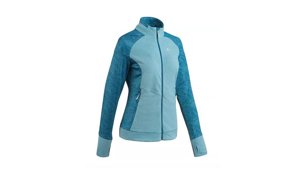 QUECHUA MH520 TURQUESA CREMALLERA 