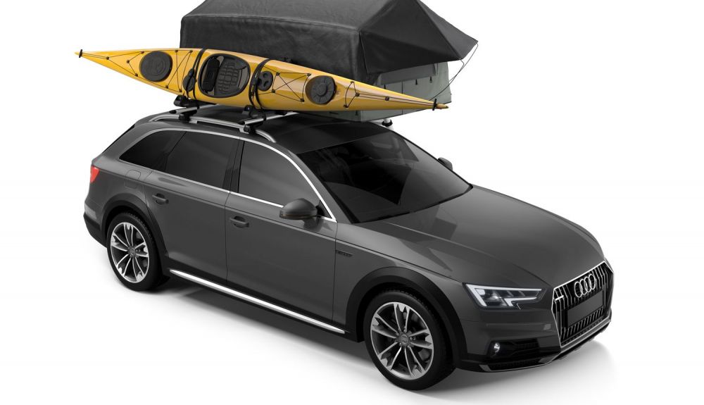 Small Thule Tepui Foothill Open OC FullCar Kayak PassangerSide Iso 901250