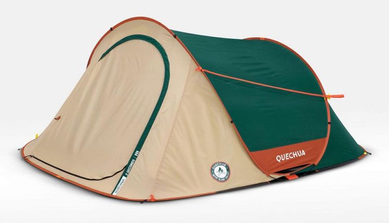 QUECHUA 2 SECONDS 3 LTD VERT PE21   