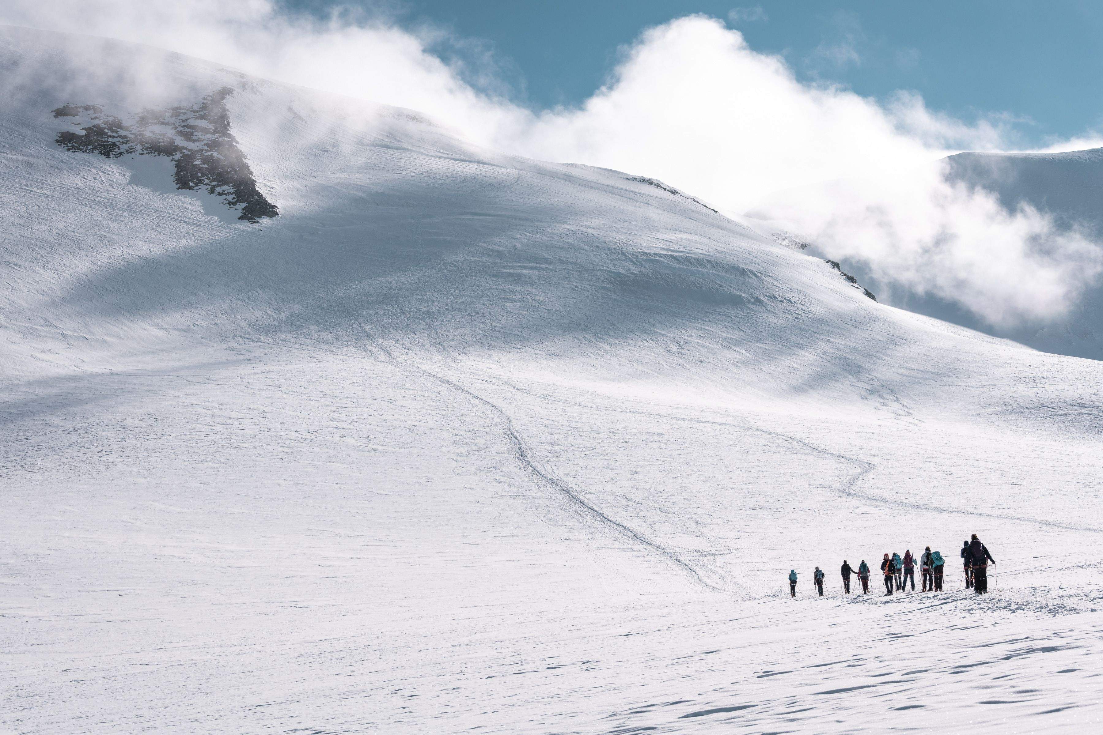 Ascensión al Breithorn Foto: Nicole Shaffer