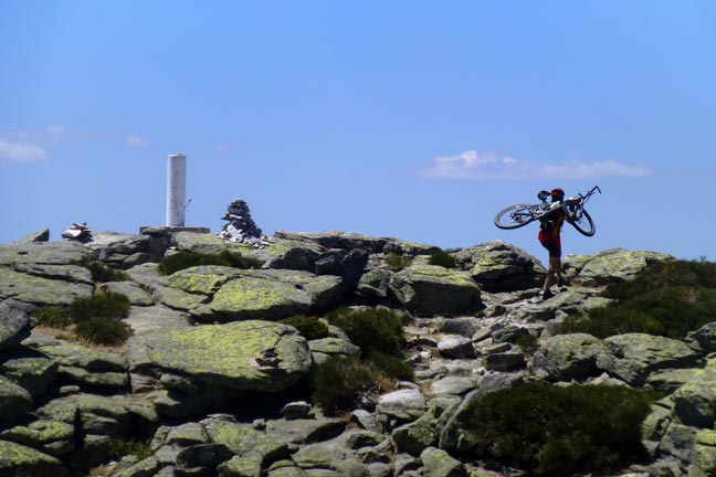 Puertos de Gredos en mountain bike Puertos de Gredos en mountain bike