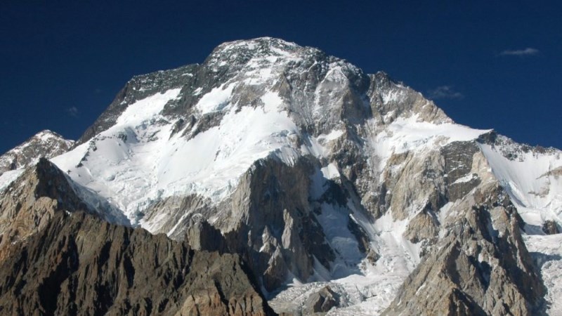 Broad Peak, en las montañas Karakorum en Pakistán