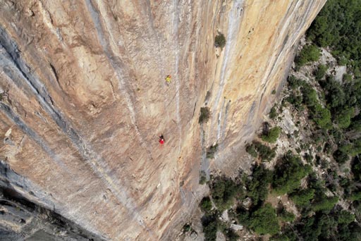 Los Pou se pasan al big wall en Mallorca Los Pou se pasan al big wall en Mallorca