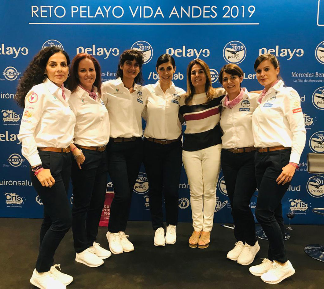 6 supervivientes de cáncer de mama se enfrentan al Reto Pelayo Vida 2019 6 supervivientes de cáncer de mama se enfrentan al Reto Pelayo Vida 2019