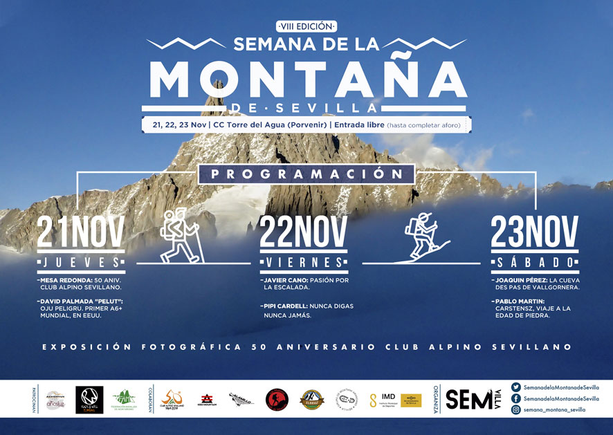 Llega la 8ª edición de la Semana de la Montaña de Sevilla