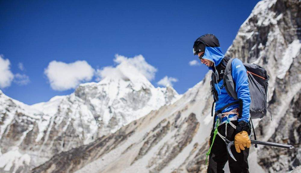 Kilian Jornet durante una de sus expediciones en el Himalaya. LYMBUS.