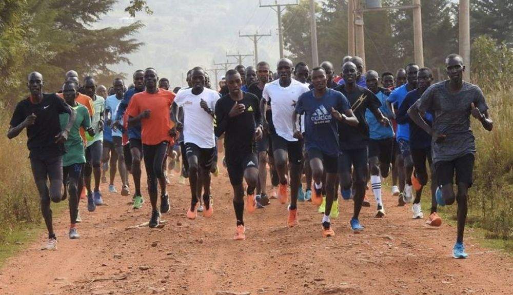 Otra imagen del fartlek de Iten, en este caso del día 9 de diciembre. DESDESORIA.