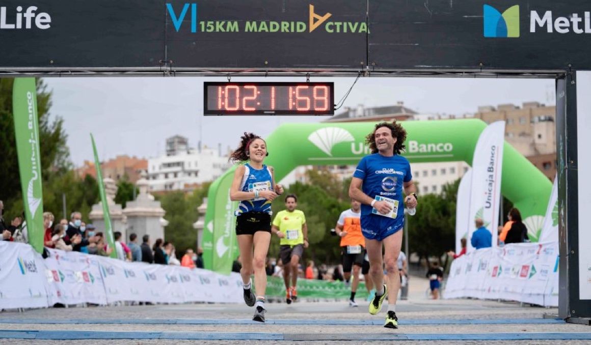 Una imagen del 15KM Madrid Activa patrocinada por Metlife. Una imagen del 15KM Madrid Activa patrocinada por Metlife.