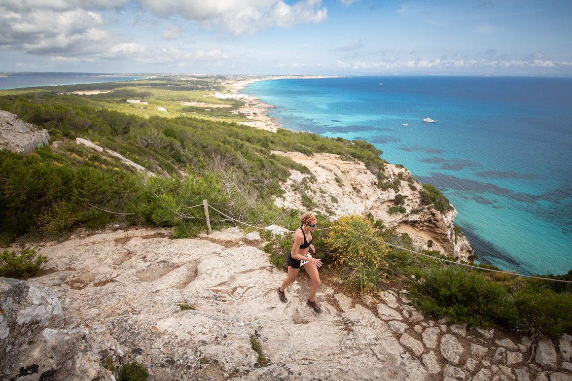 Formentera ofrece lugares idílicos para caminar o correr | Foto: Santa Fotografía Formentera ofrece lugares idílicos para caminar o correr | Foto: Santa Fotografía