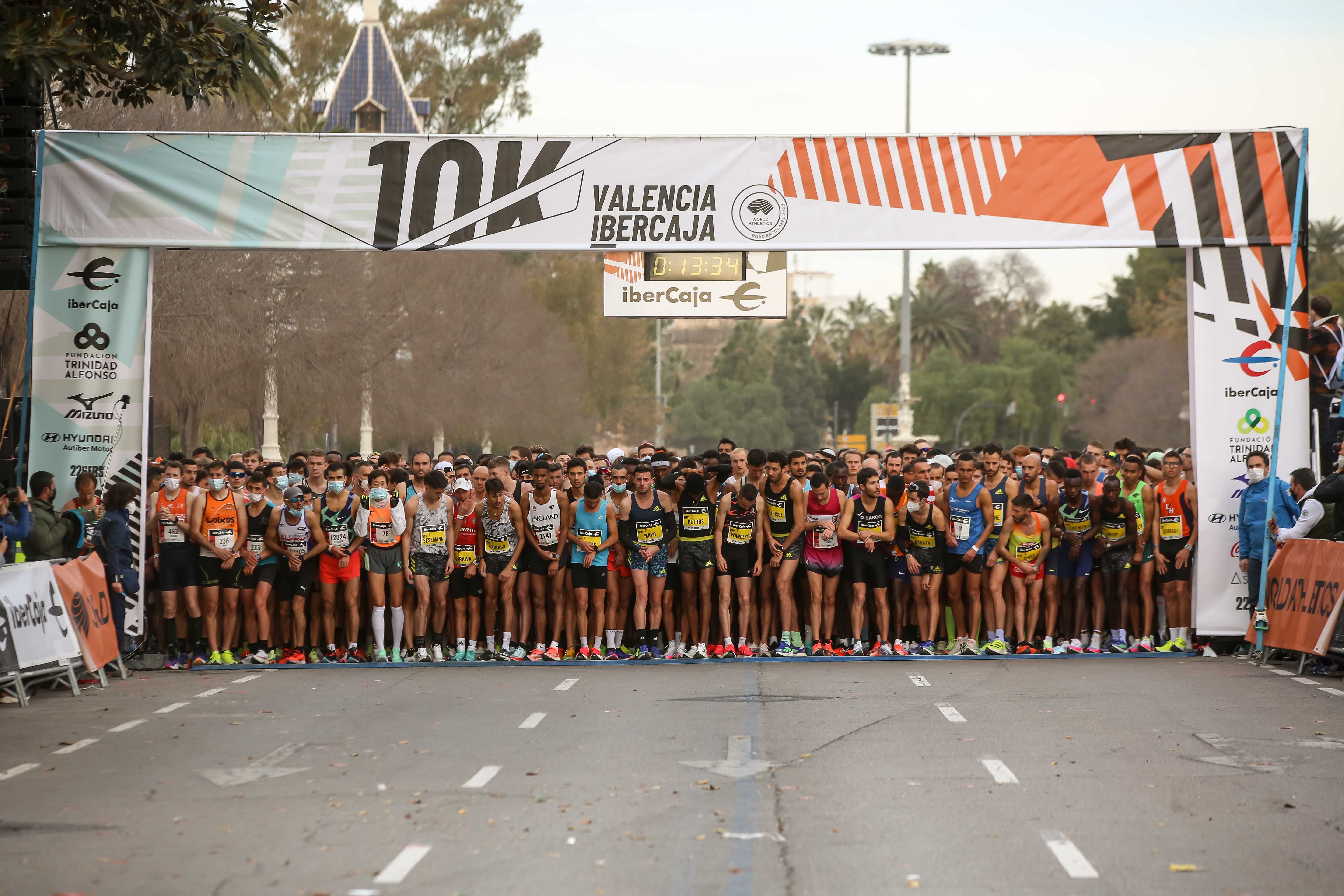 Una imagen del 10K Valencia Ibercaja 2021. ORGANIZACIÓN. Una imagen del 10K Valencia Ibercaja 2021. ORGANIZACIÓN.
