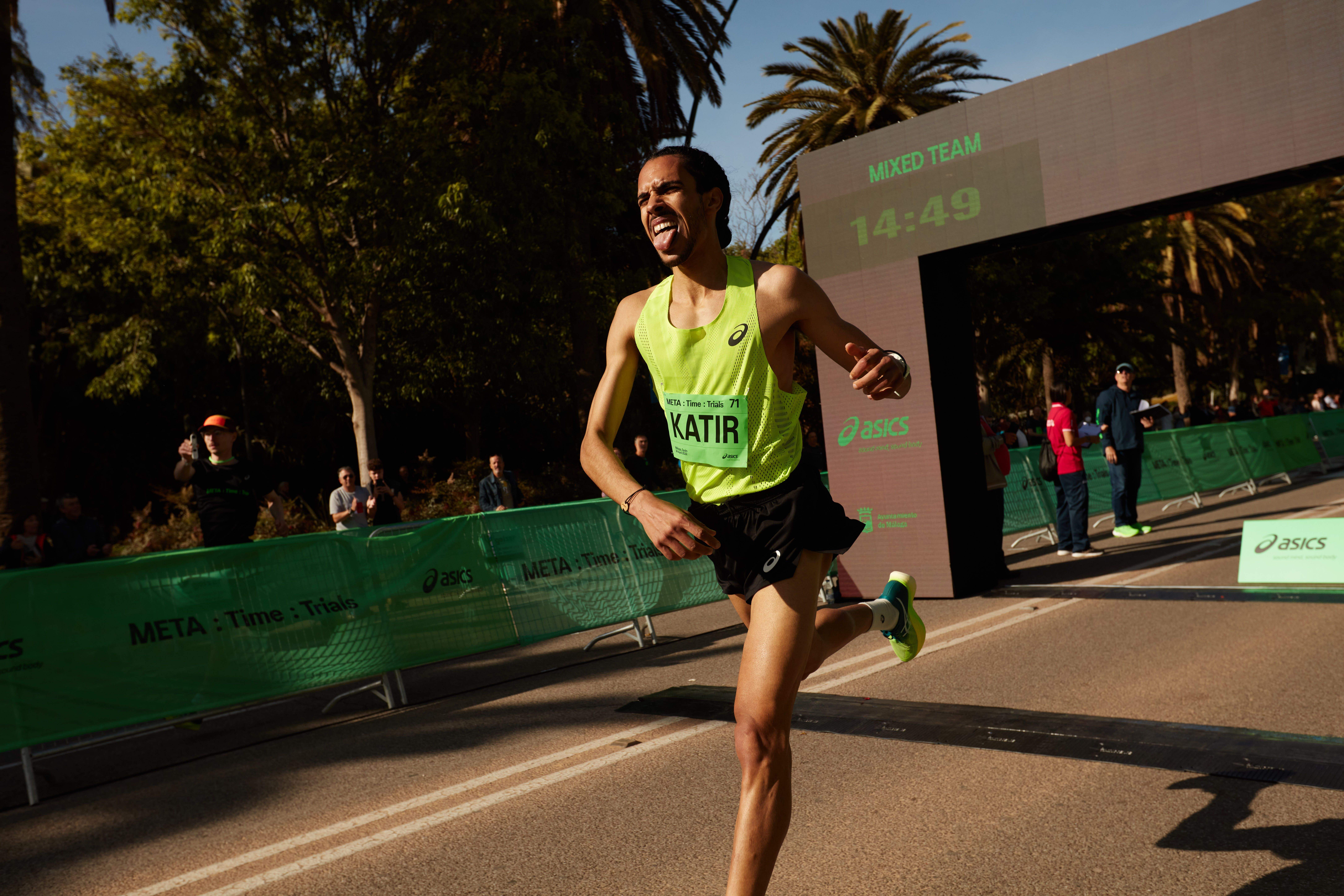 Mohamed Katir ASICS MTT April 24 2022 5K Mohamed Katir ASICS MTT April 24 2022 5K