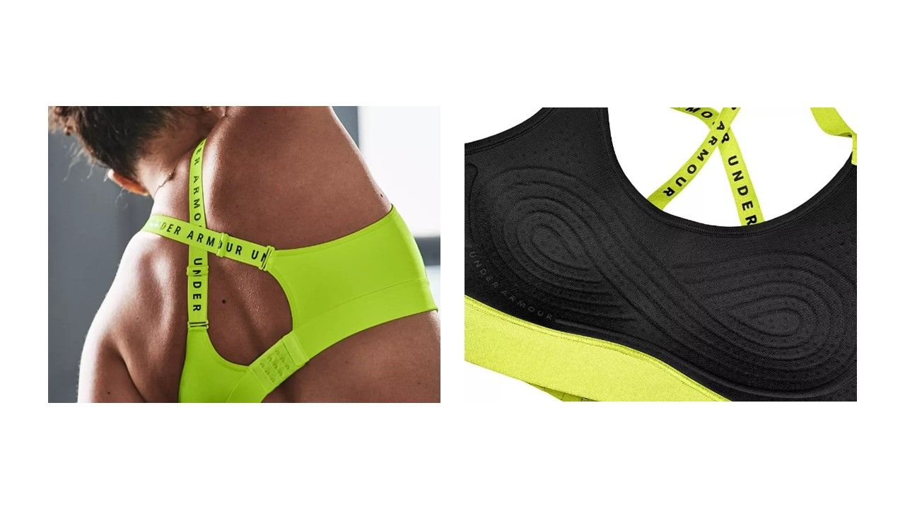 Sujetador deportivo Under Armour Infinity Mid Covered Sujetador deportivo Under Armour Infinity Mid Covered