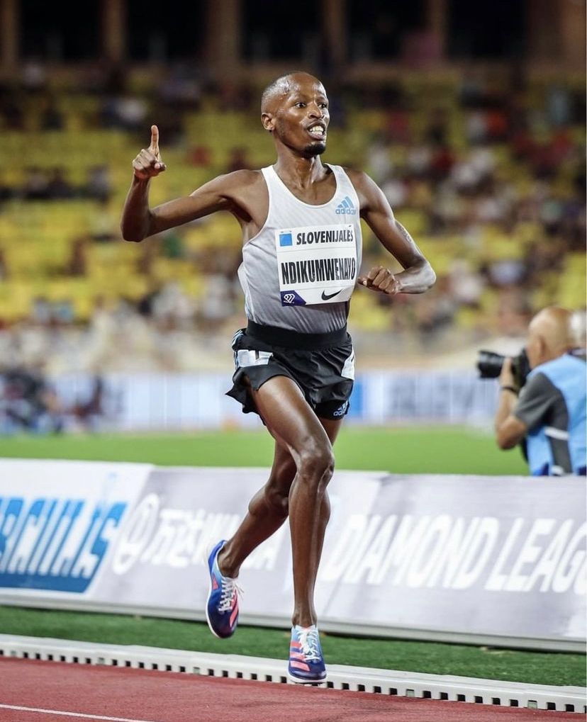 Ndikumwenayo en la Diamond League de Mónaco donde logró la victoria. DL.