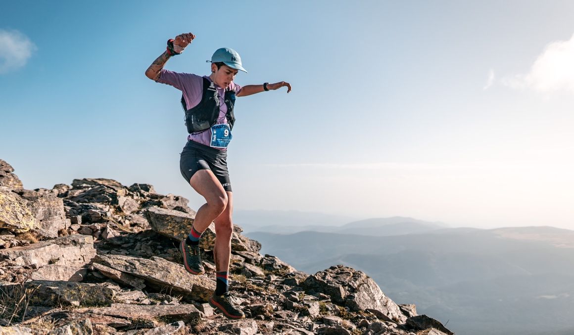 Cristina Santurino, una de las corredoras más asociadas a la Sierra de Guadarrama, ha triunfado en el Gran Trail Peñalara. JOSÉ MIGUEL MUÑOZ.