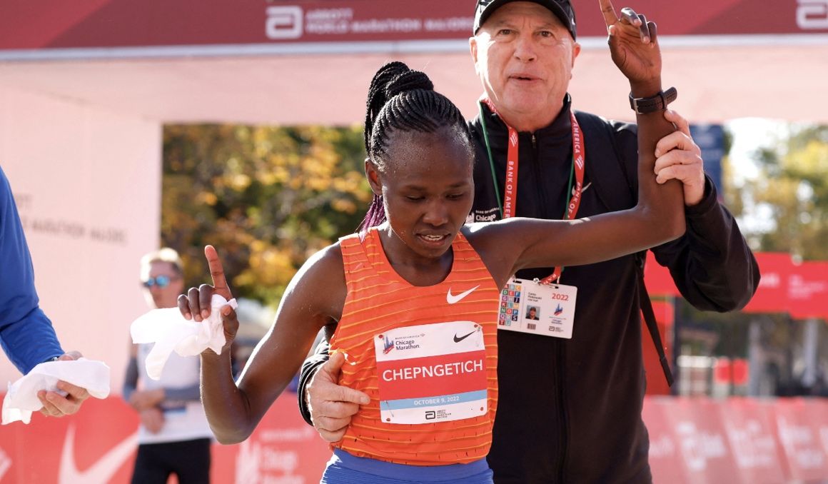 Ruth Chepngetich ha sido sancionada con tres años por un positivo. CHICAGO MARATHON.