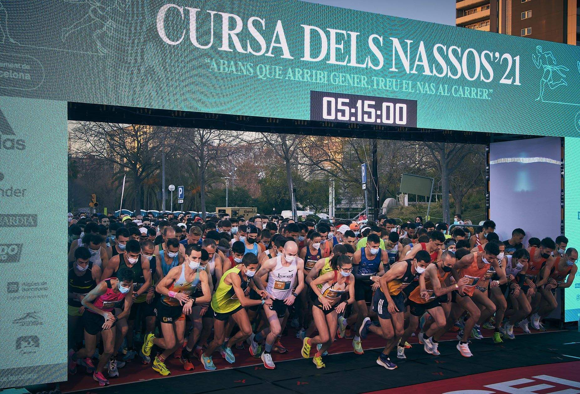 El 31 de diciembre la Cursa dels Nassos volverá a ser la gran fiesta del running con la que Barcelona despida el año. JOAN LÓPEZ i CASANOVES. El 31 de diciembre la Cursa dels Nassos volverá a ser la gran fiesta del running con la que Barcelona despida el año. JOAN LÓPEZ i CASANOVES.