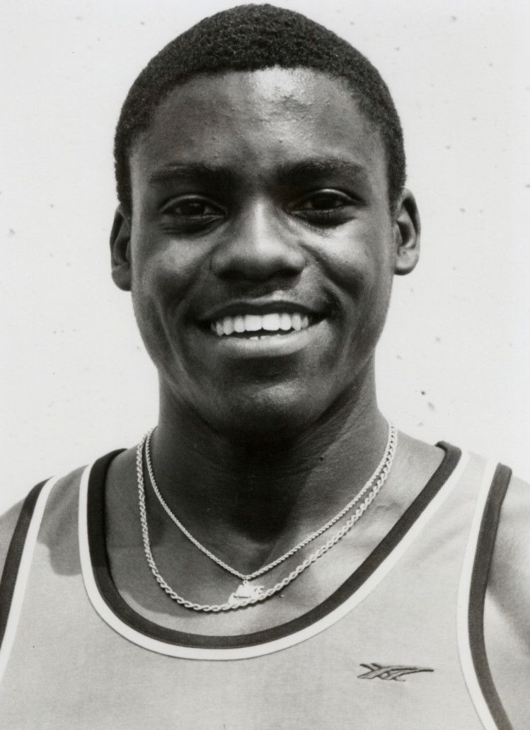 Carl Lewis en su época universitaria, antes de convertirse en uno de los mejores atletas de todos los tiempos.