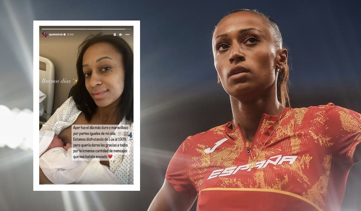 Ana Peleteiro presentando en su Instagram a Lúa, su primera hija. SPORTMEDIA. Ana Peleteiro presentando en su Instagram a Lúa, su primera hija. SPORTMEDIA.