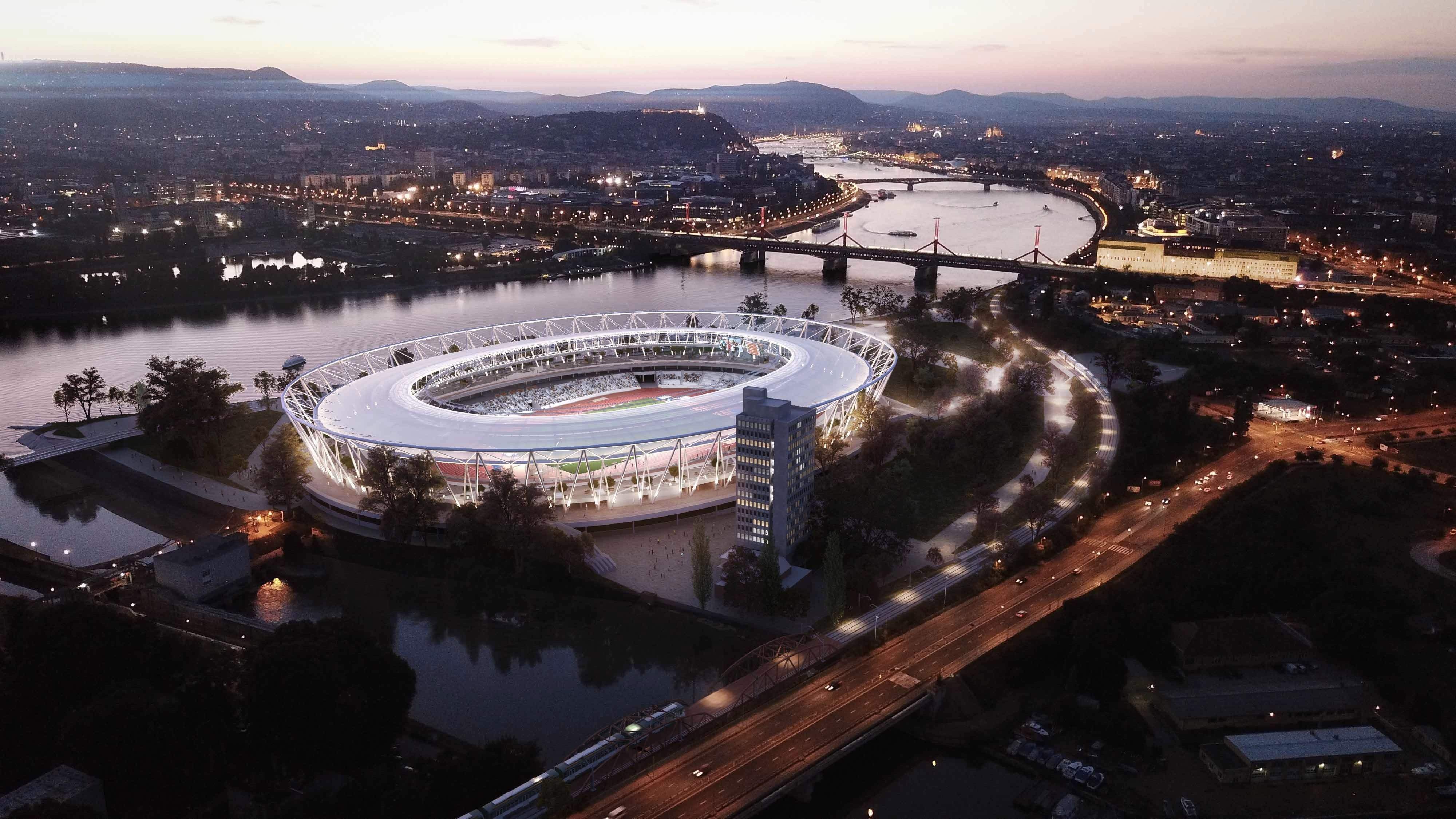 Una imagen del estadio donde se disputará el Campeonato del Mundo de Budapest 2023.