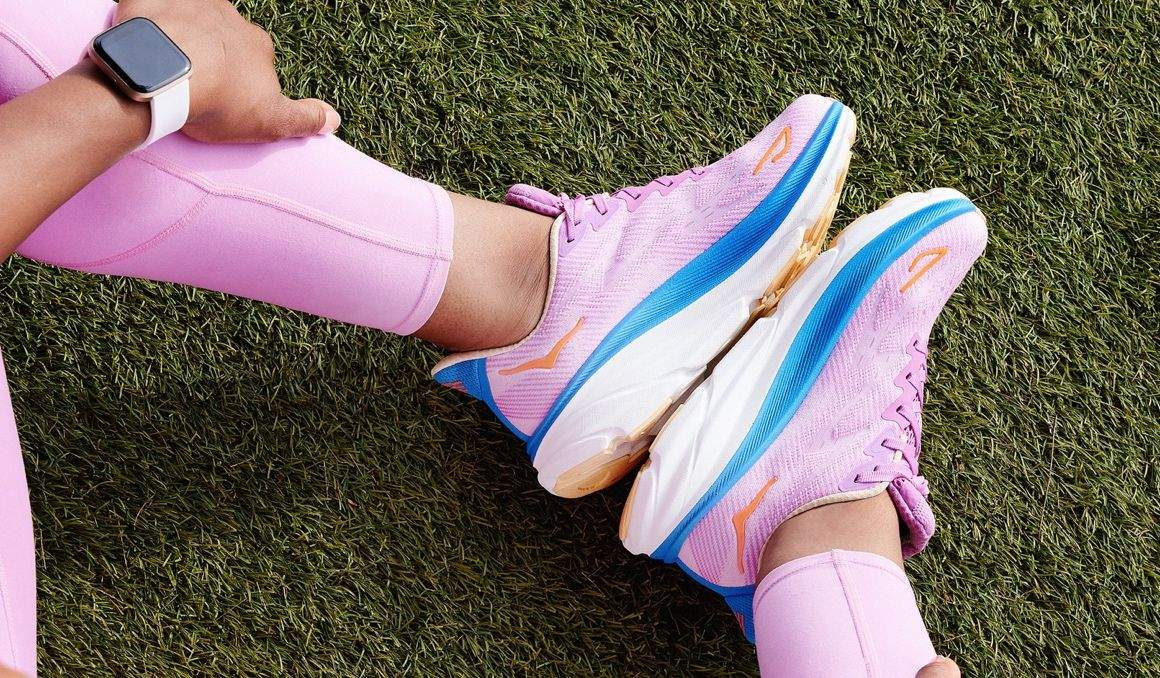 Así son las Clifton 9 en su versión de mujer. HOKA. Así son las Clifton 9 en su versión de mujer. HOKA.