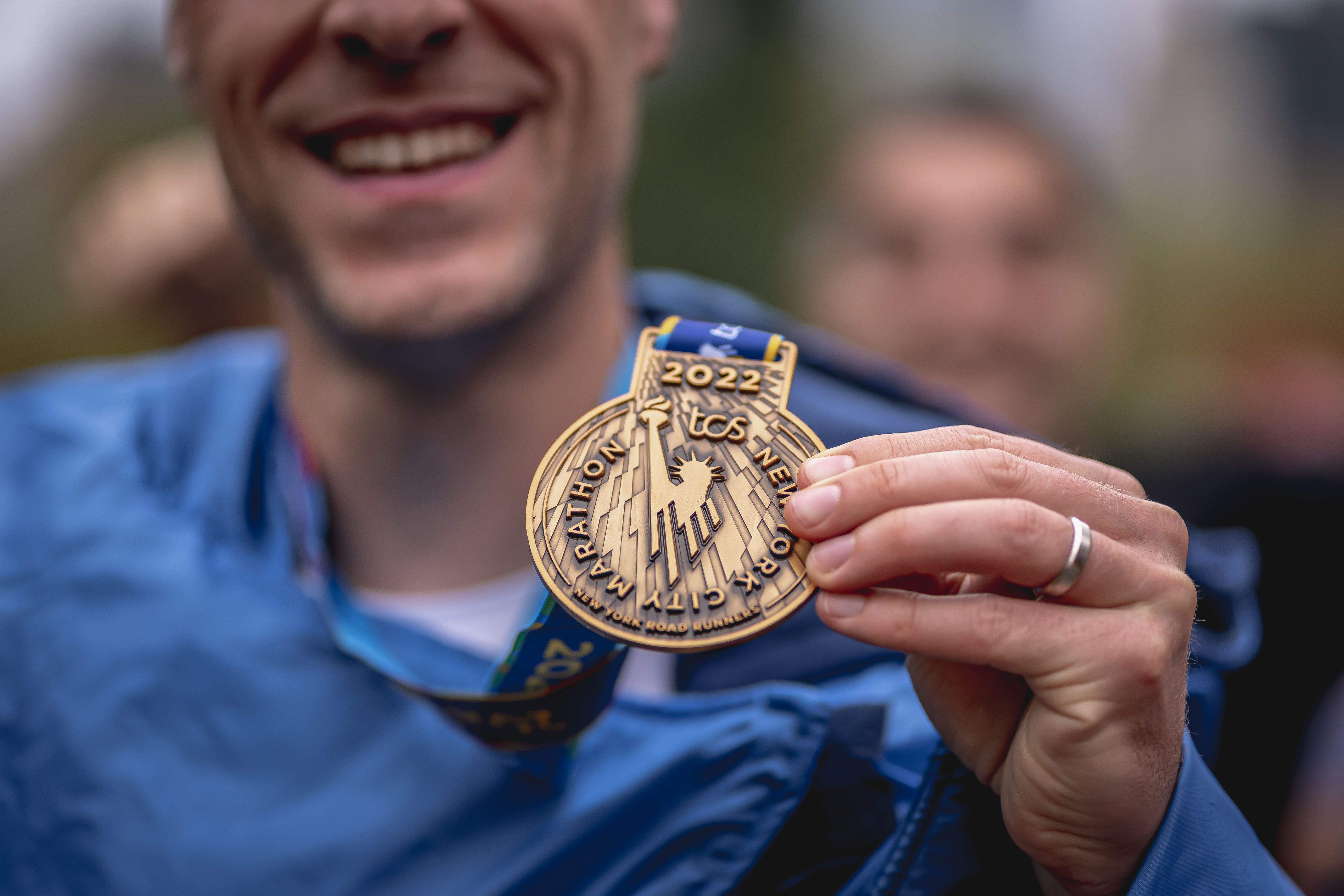 La medalla de finisher más deseada del mundo: la del Maratón de Nueva York