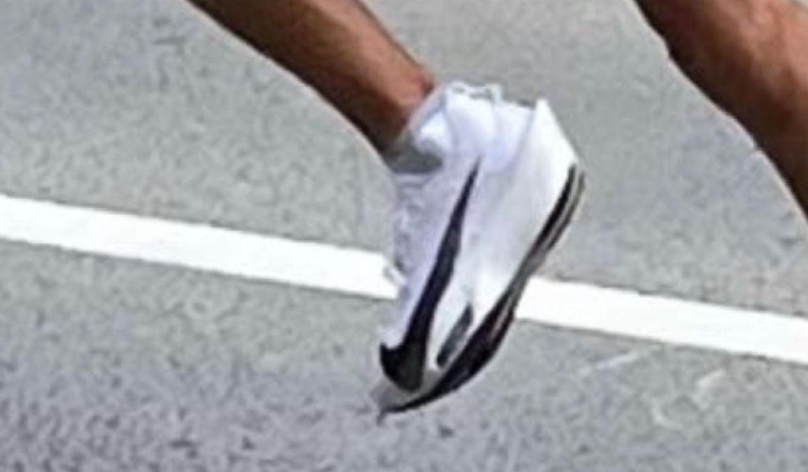 Una imagen de las nuevas Alphafly de Nike en el Maratón de Tokio. Una imagen de las nuevas Alphafly de Nike en el Maratón de Tokio.