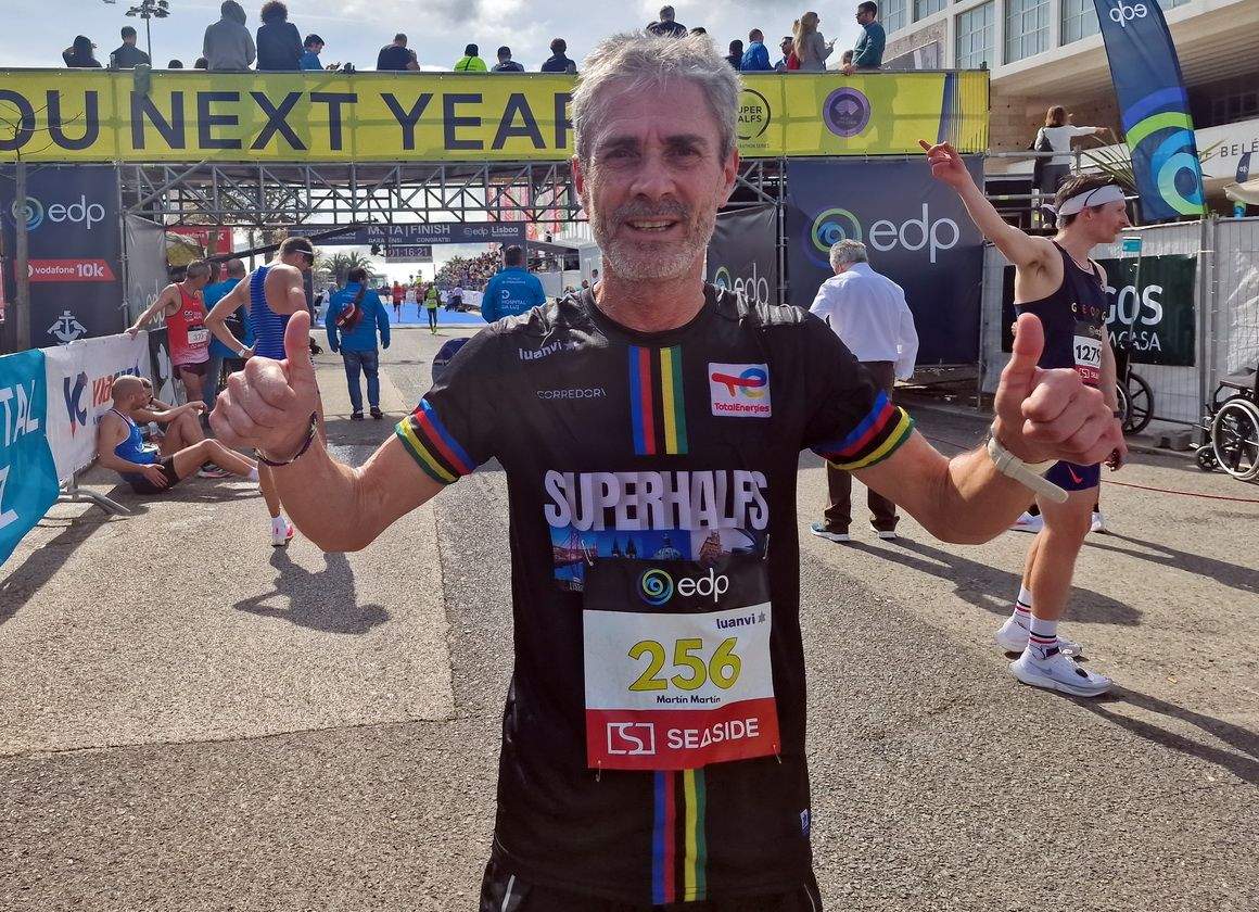 Martín Fiz se ha impuesto en el Medio Maratón de Lisboa en la categoría M60 Martín Fiz se ha impuesto en el Medio Maratón de Lisboa en la categoría M60