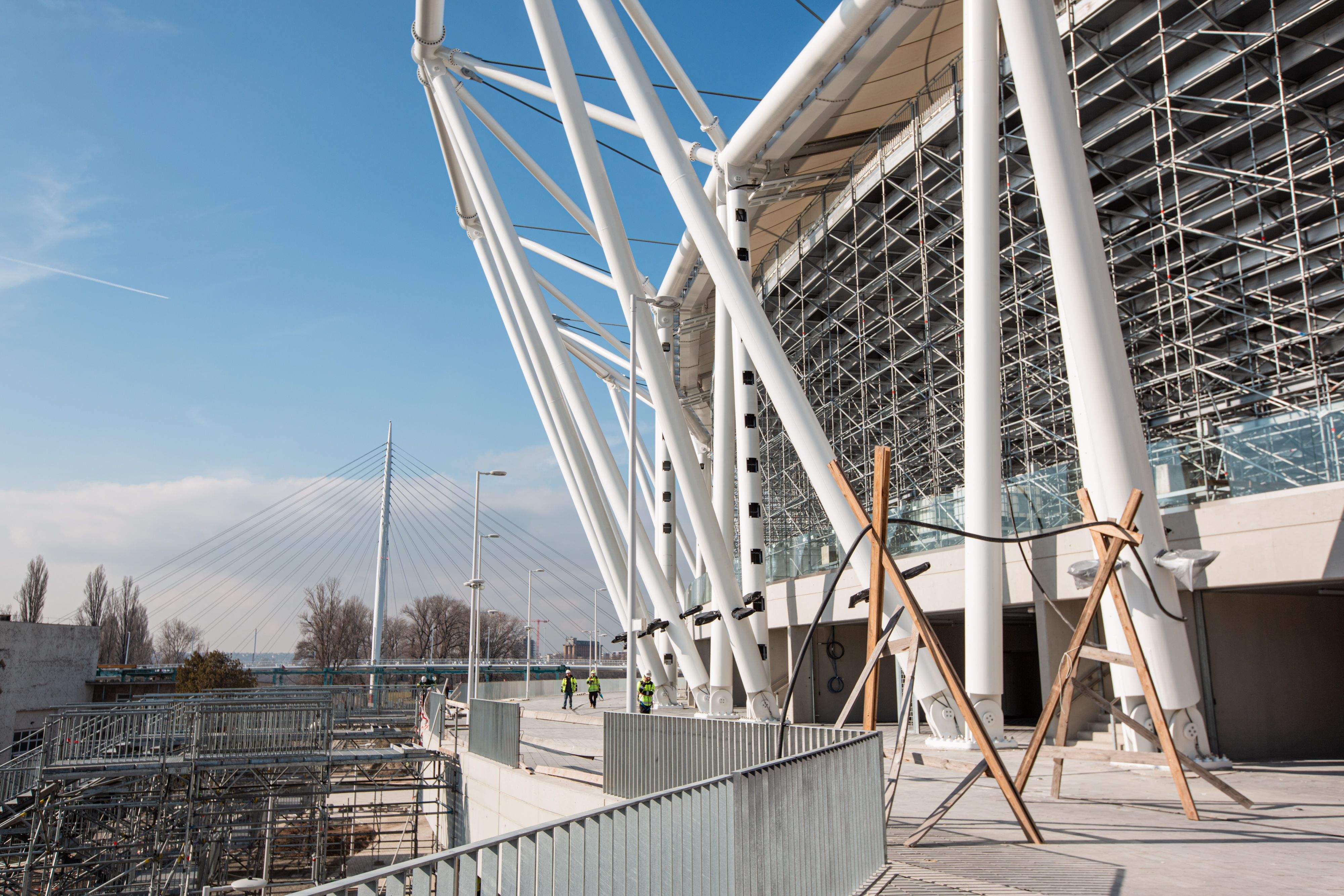 Así evolucionan las obras del National Athletics Centre de Budapest, sede del Campeonato del Mundo de Atletismo 2023. DANIEL MEUMANN. 4