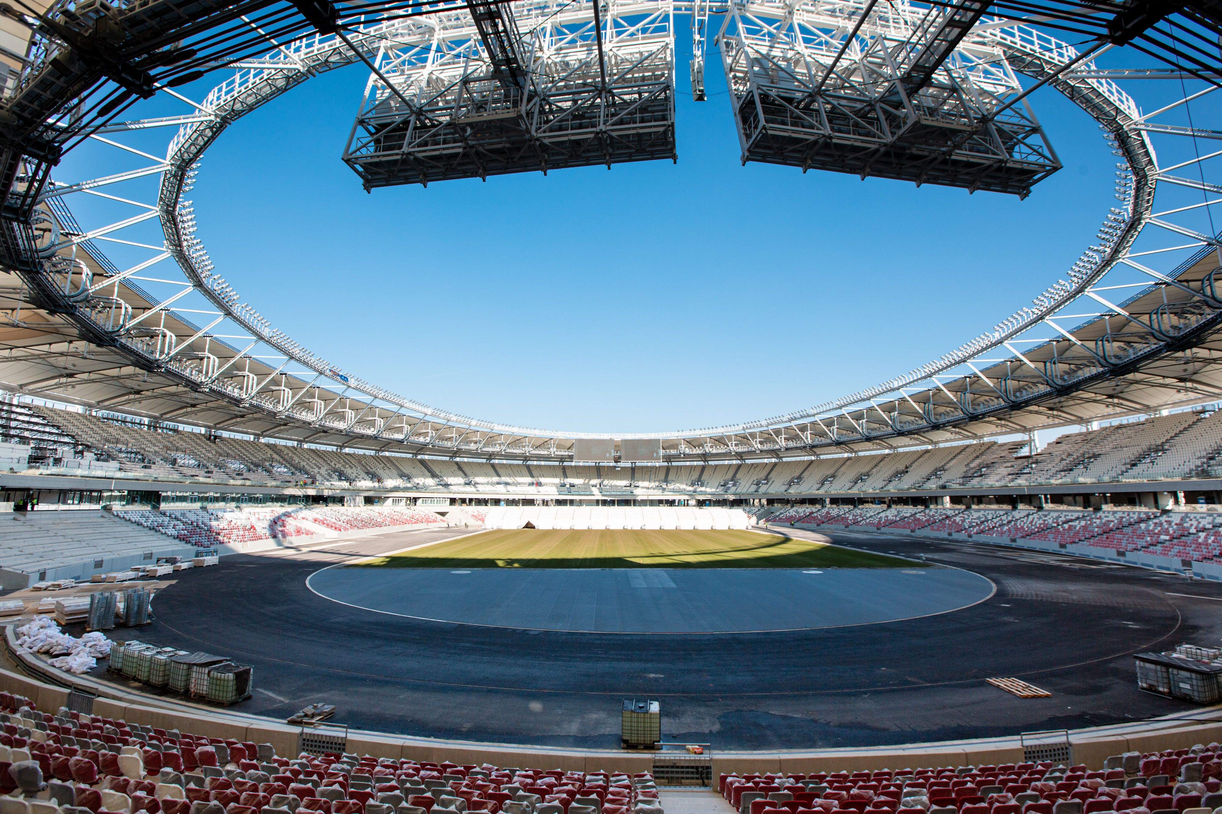 Así evolucionan las obras del National Athletics Centre de Budapest, sede del Campeonato del Mundo de Atletismo 2023. DANIEL MEUMANN. 12