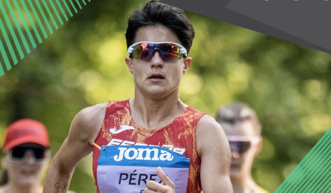 María Pérez ha vuelto a hacer historia para la marcha española con un récord del mundo en los 35 kilómetros. RFEA. María Pérez ha vuelto a hacer historia para la marcha española con un récord del mundo en los 35 kilómetros. RFEA.