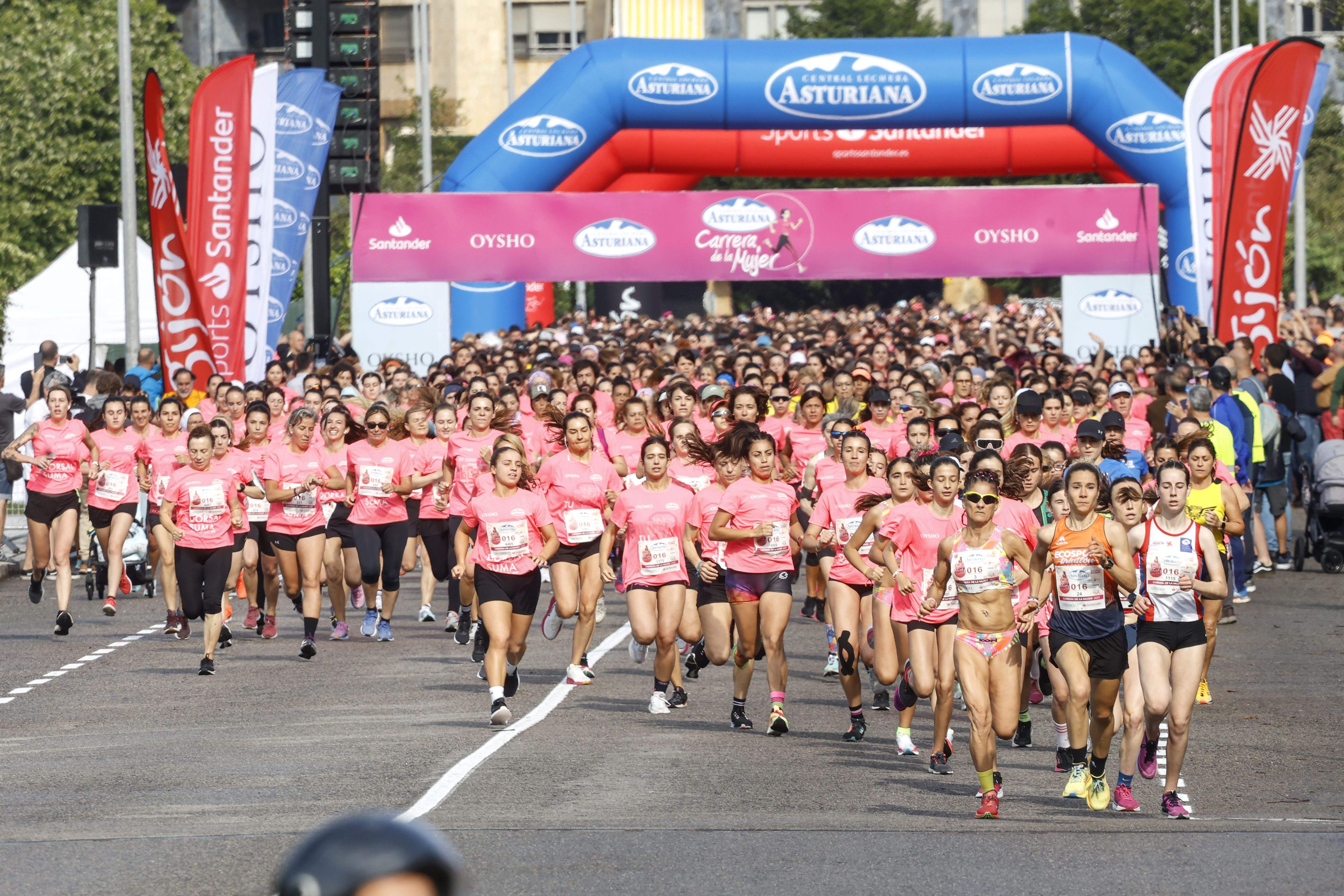 Las mejores fotos de la Carrera de la Mujer de Gijón 2023. 1550