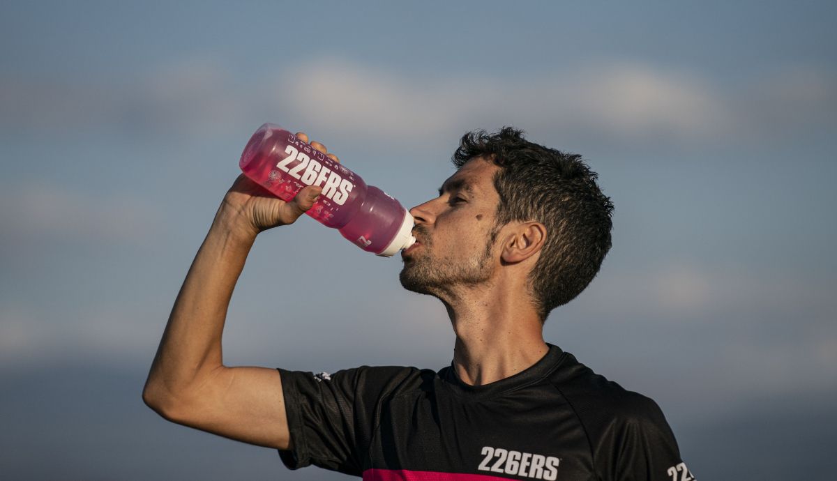 Javi Guerra en un entrenamiento