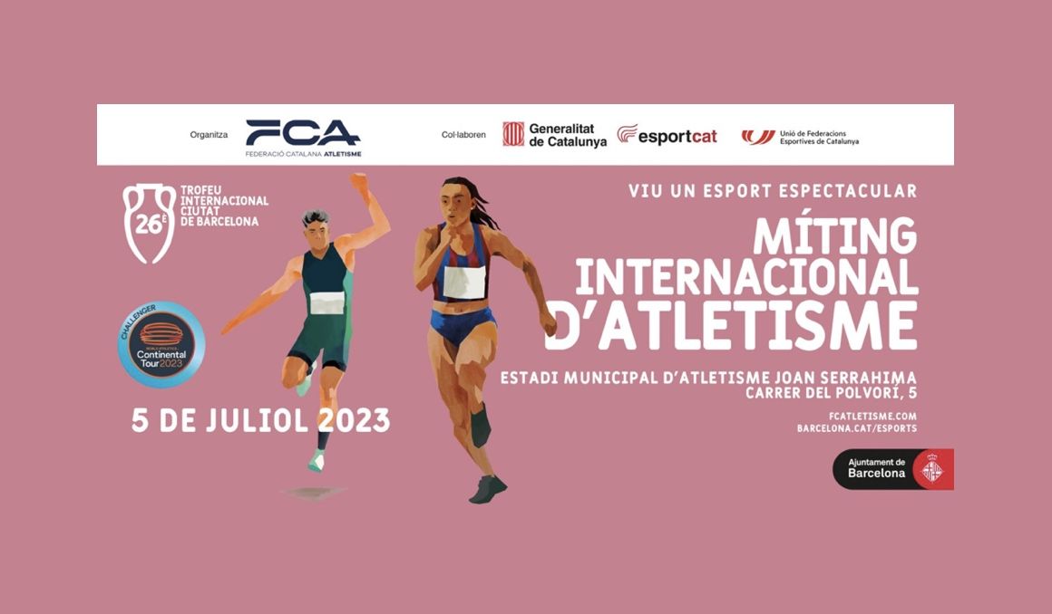 El Meeting Internacional de Atletismo de Barcelona se celebra este miércoles 5 de julio. FCA. El Meeting Internacional de Atletismo de Barcelona se celebra este miércoles 5 de julio. FCA.