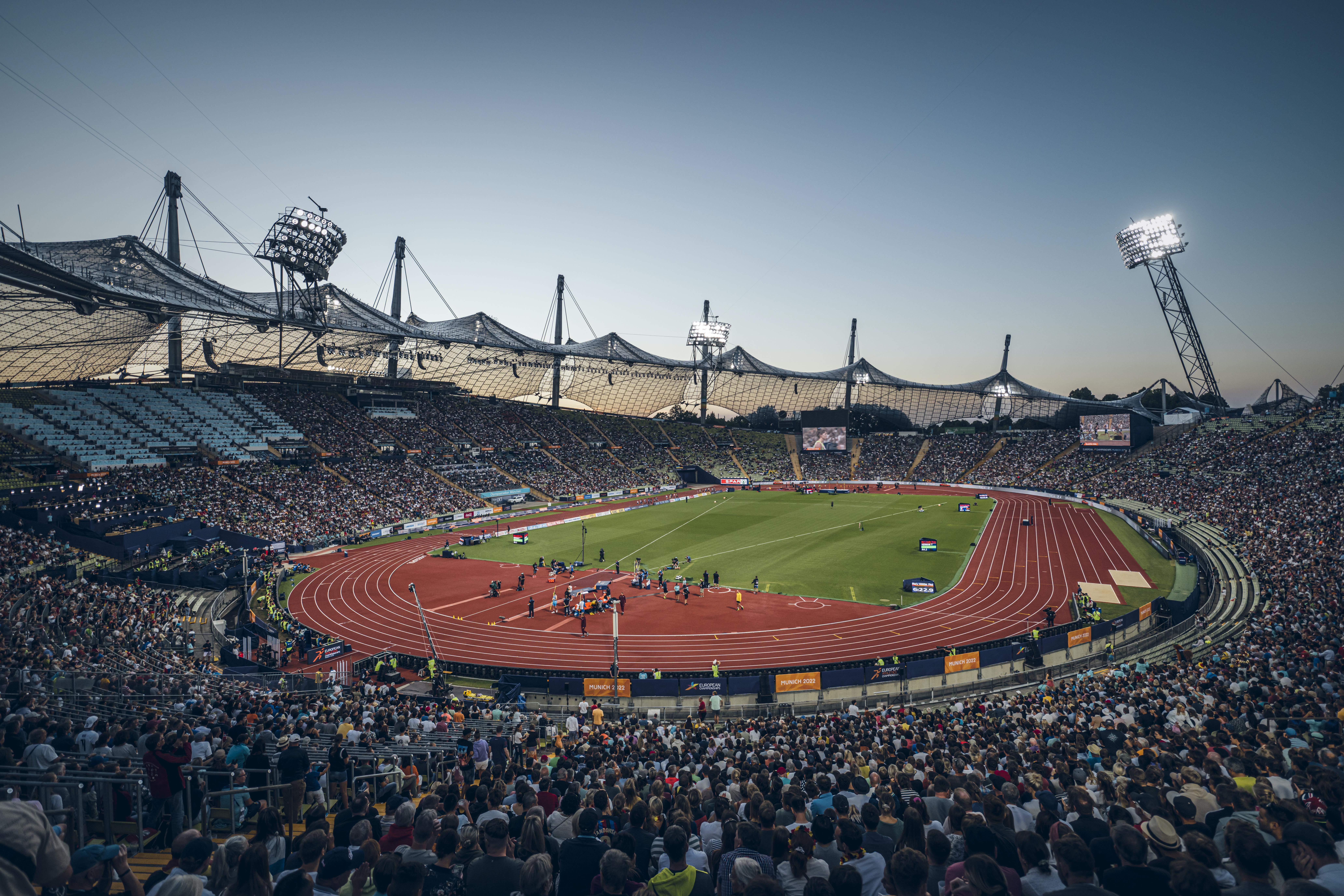 El Estadio Olímpico de Múnich, sede de los Juegos de 1972 y del Europeo del pasado verano. FÉLIX SÁNCHEZ El Estadio Olímpico de Múnich, sede de los Juegos de 1972 y del Europeo del pasado verano. FÉLIX SÁNCHEZ
