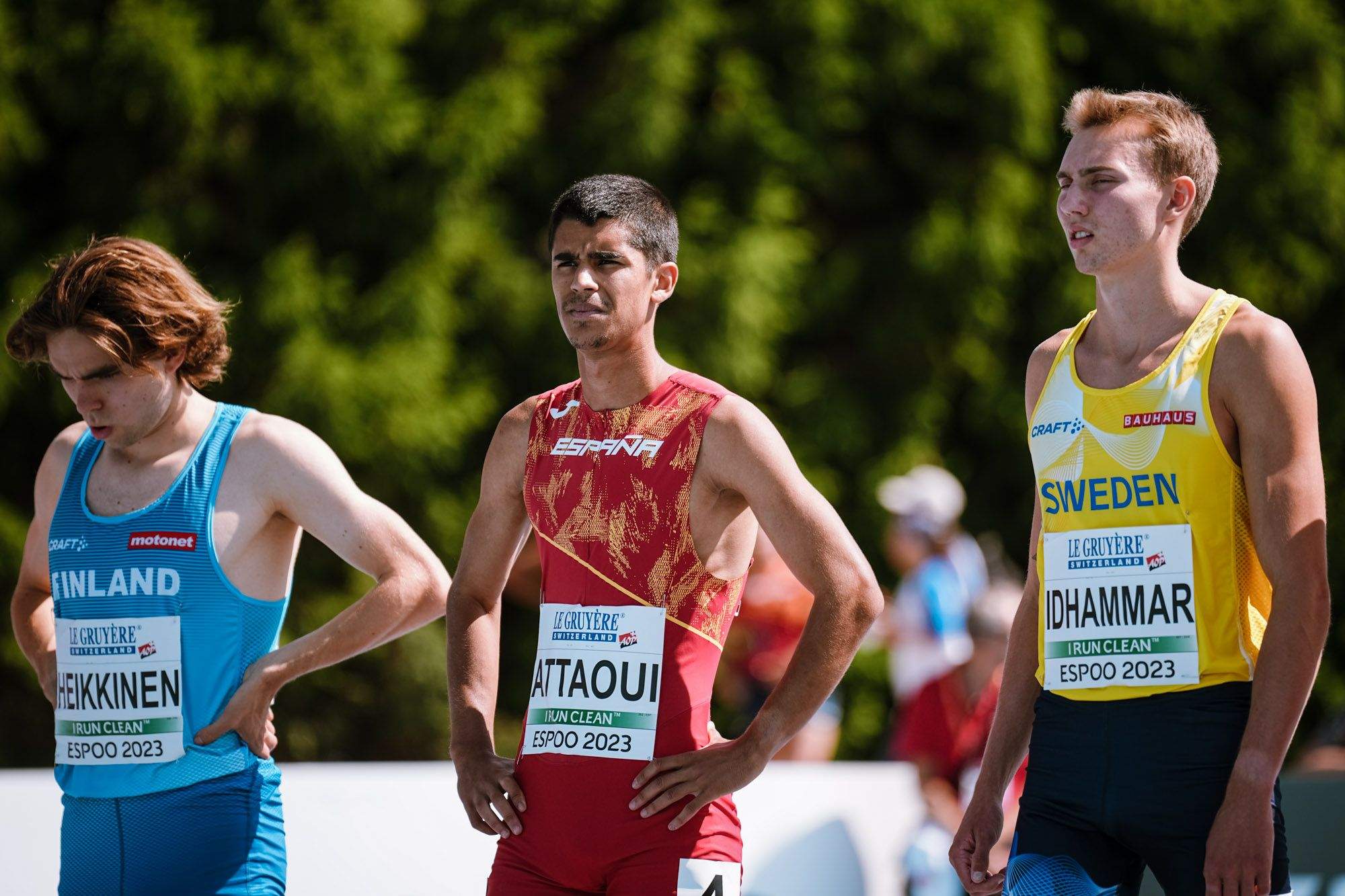 Mohamed Attaoui será el hombre que acompañe a Mariano García en los 800 metros de Glasgow 2024. SPORTMEDIA
