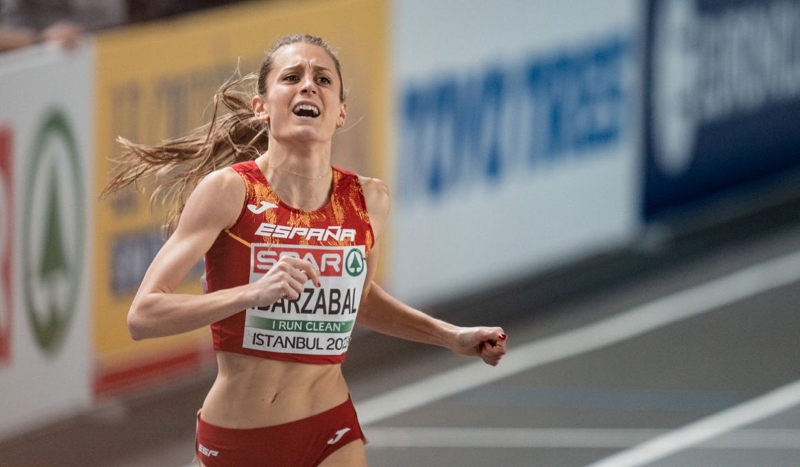 Lorea Ibarzabal en el Campeonato de Europa de Estambul, donde fue cuarta. SPORTMEDIA. Lorea Ibarzabal en el Campeonato de Europa de Estambul, donde fue cuarta. SPORTMEDIA.
